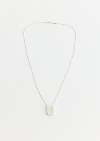 Square Pendant Necklace