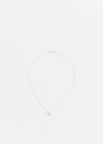 Silver Rain Drop Necklace