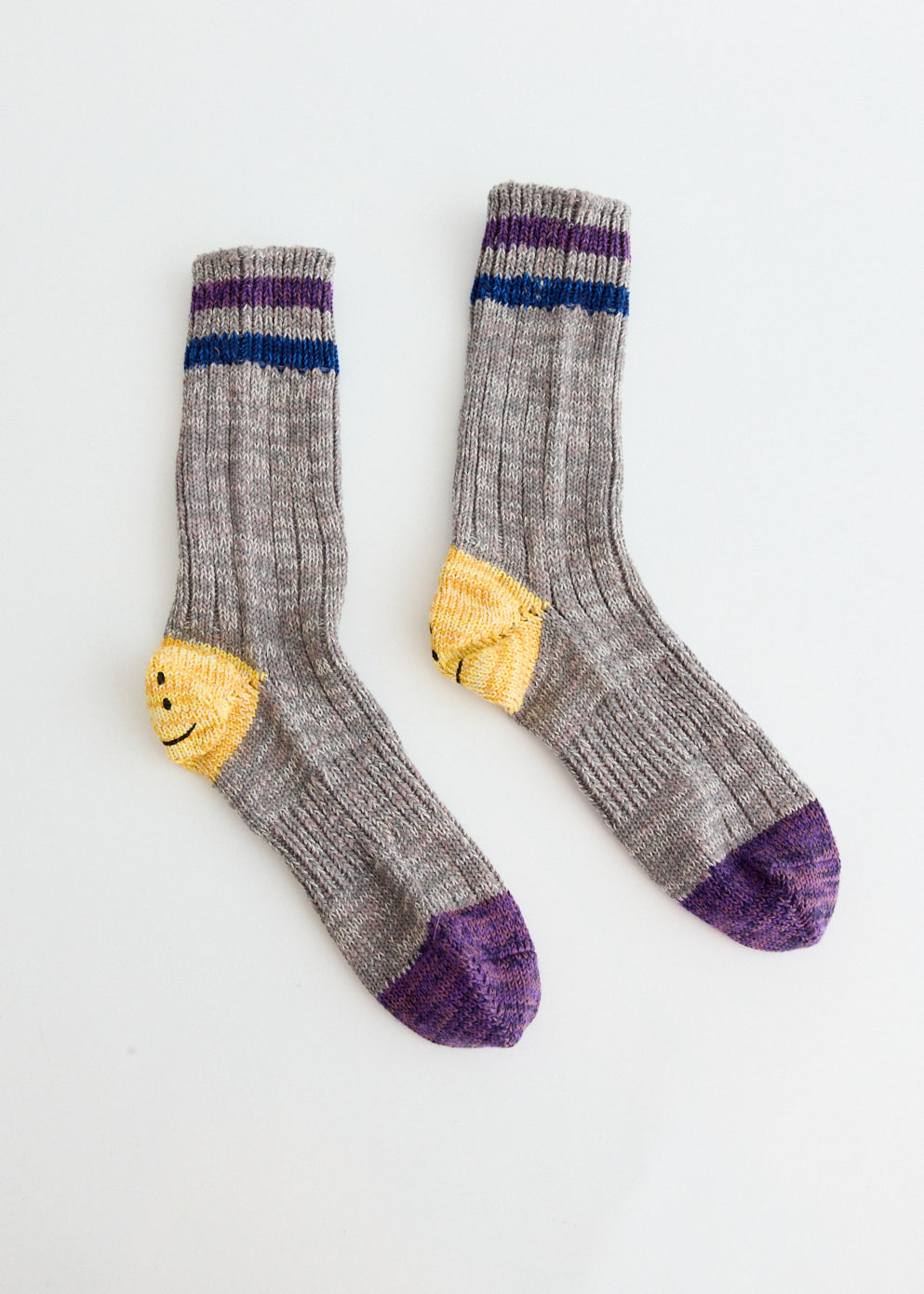 60 Yarns Grandrelle IVY RAINBOWY HAPPY Heel-Hold Socks