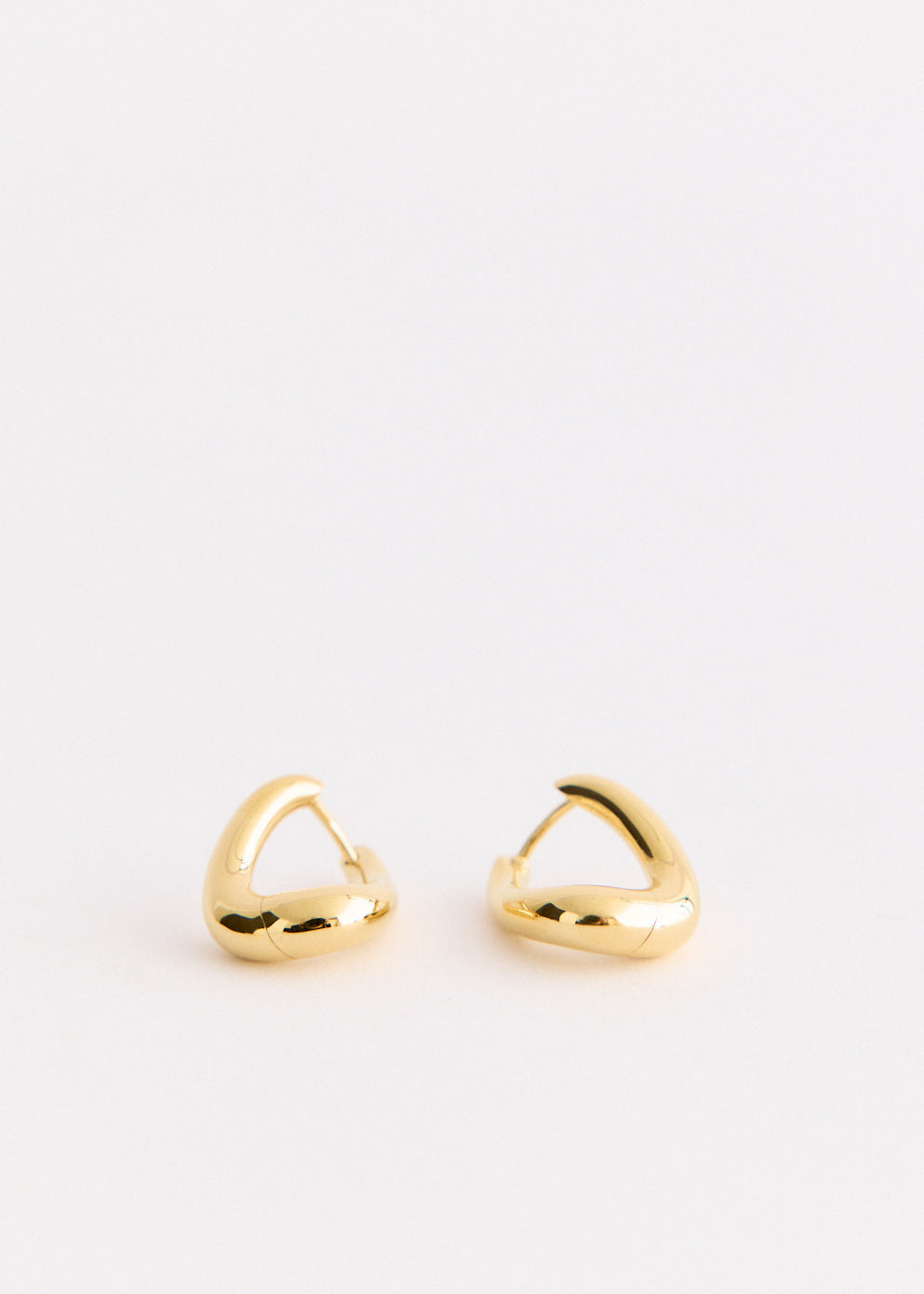 Twist Hoops Small Gold