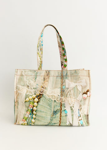 Logo Shoulder Tote Bag