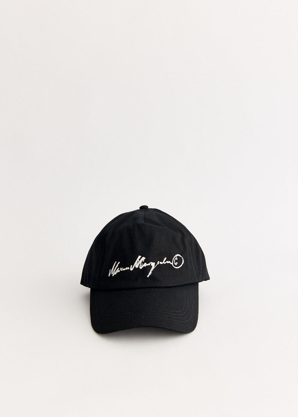 Black-Ecru Print Hat