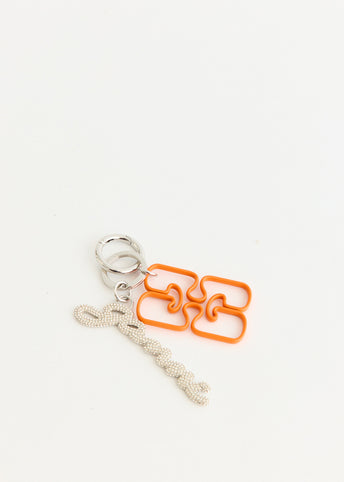 GANNI Signature Keyring
