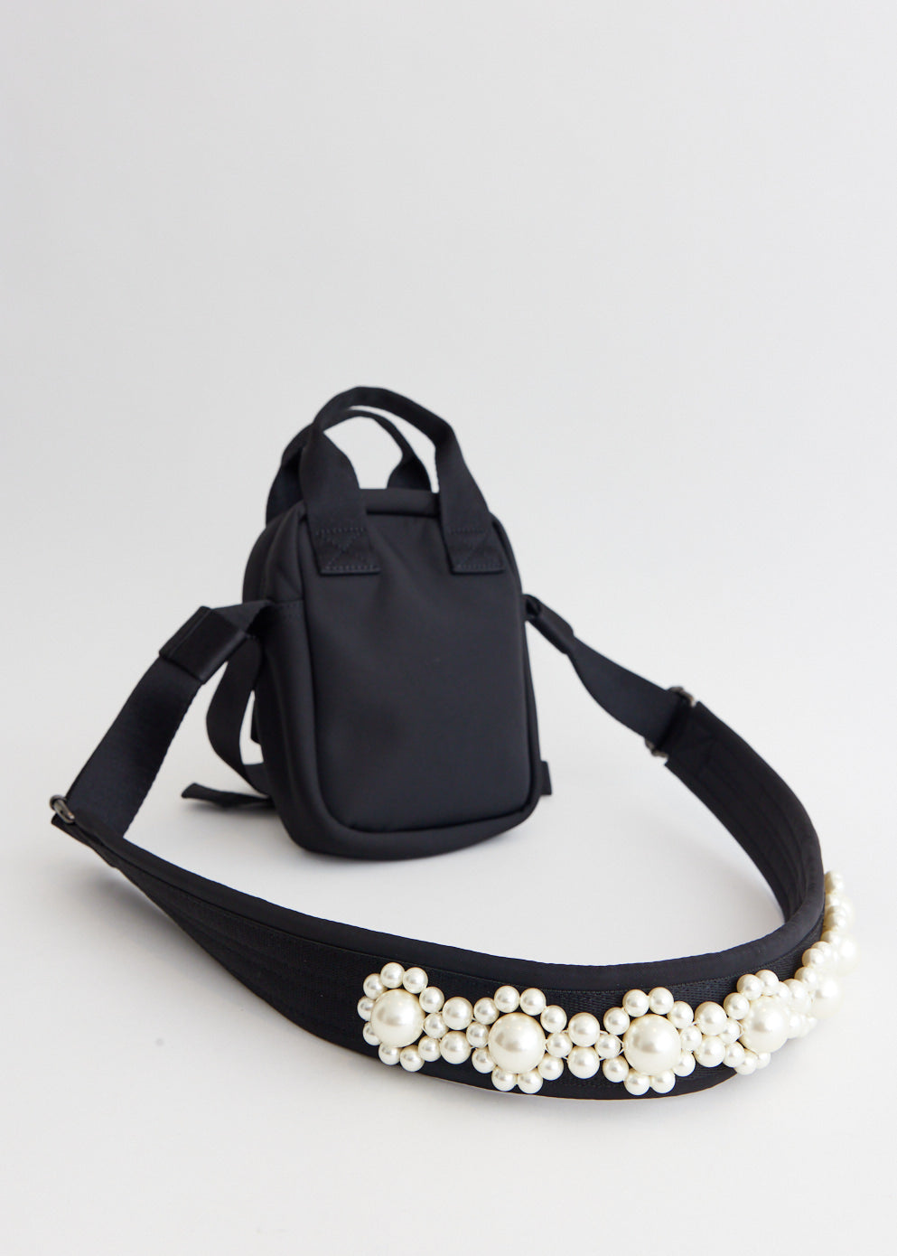 Beaded Mini Classic Bow Crossbody Bag