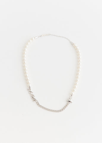Pearl Chain Mix Necklace