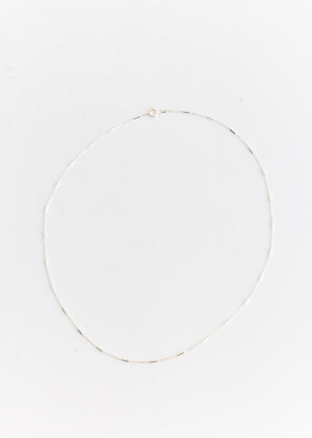 Slim Bar Chain Necklace 40cm