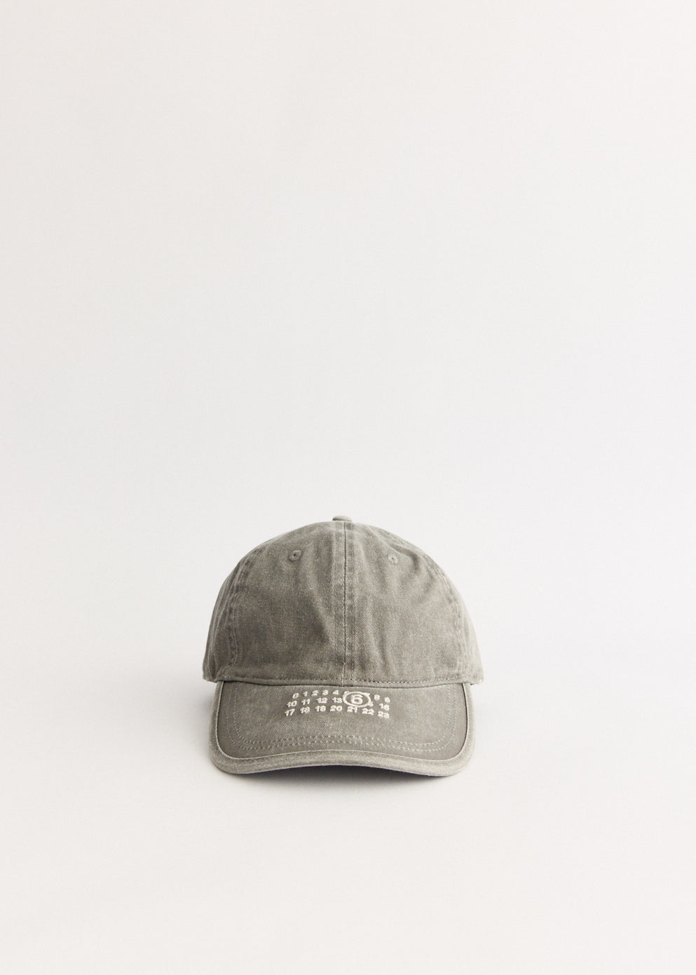 Grey Washed Label Hat