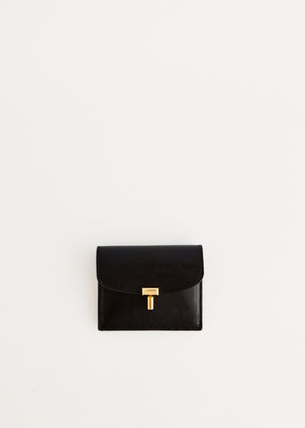 T-Lock Leather Cardholder