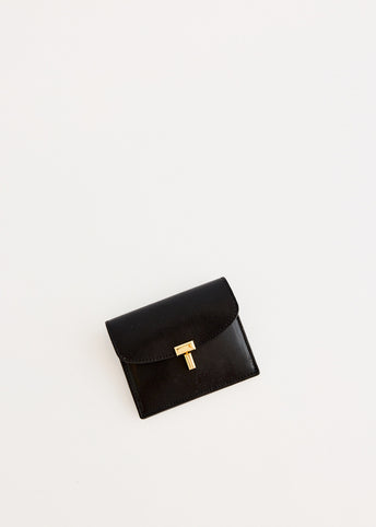 T-Lock Leather Cardholder
