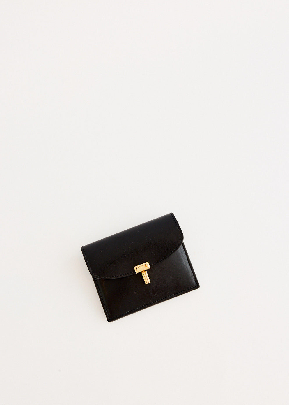 T-Lock Leather Cardholder