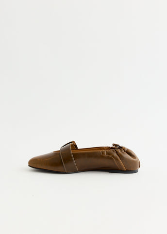 Butterfly Strap Ballerinas