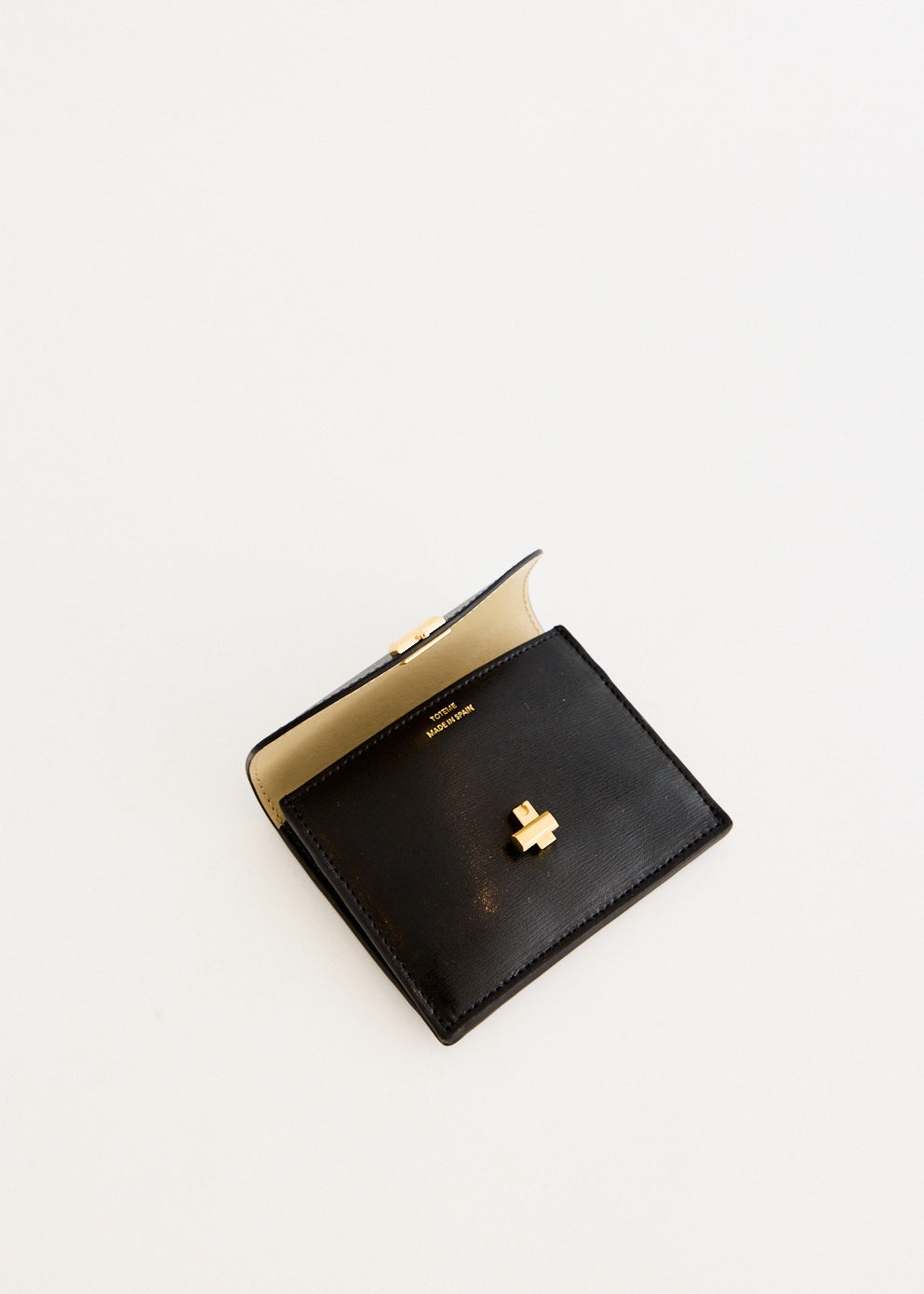 T-Lock Leather Cardholder