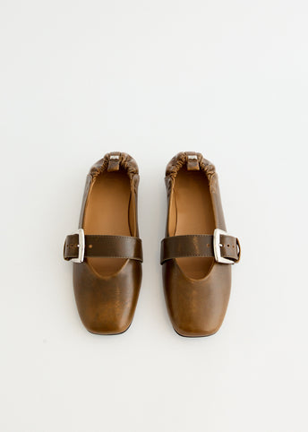 Butterfly Strap Ballerinas