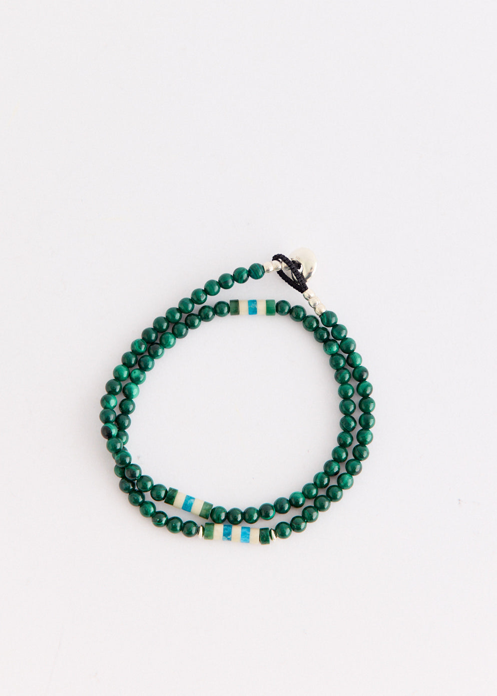 Stone Double Wrap Bracelet