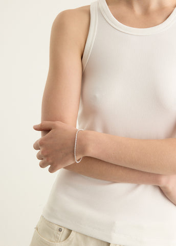 Silver Tennis Bracelet