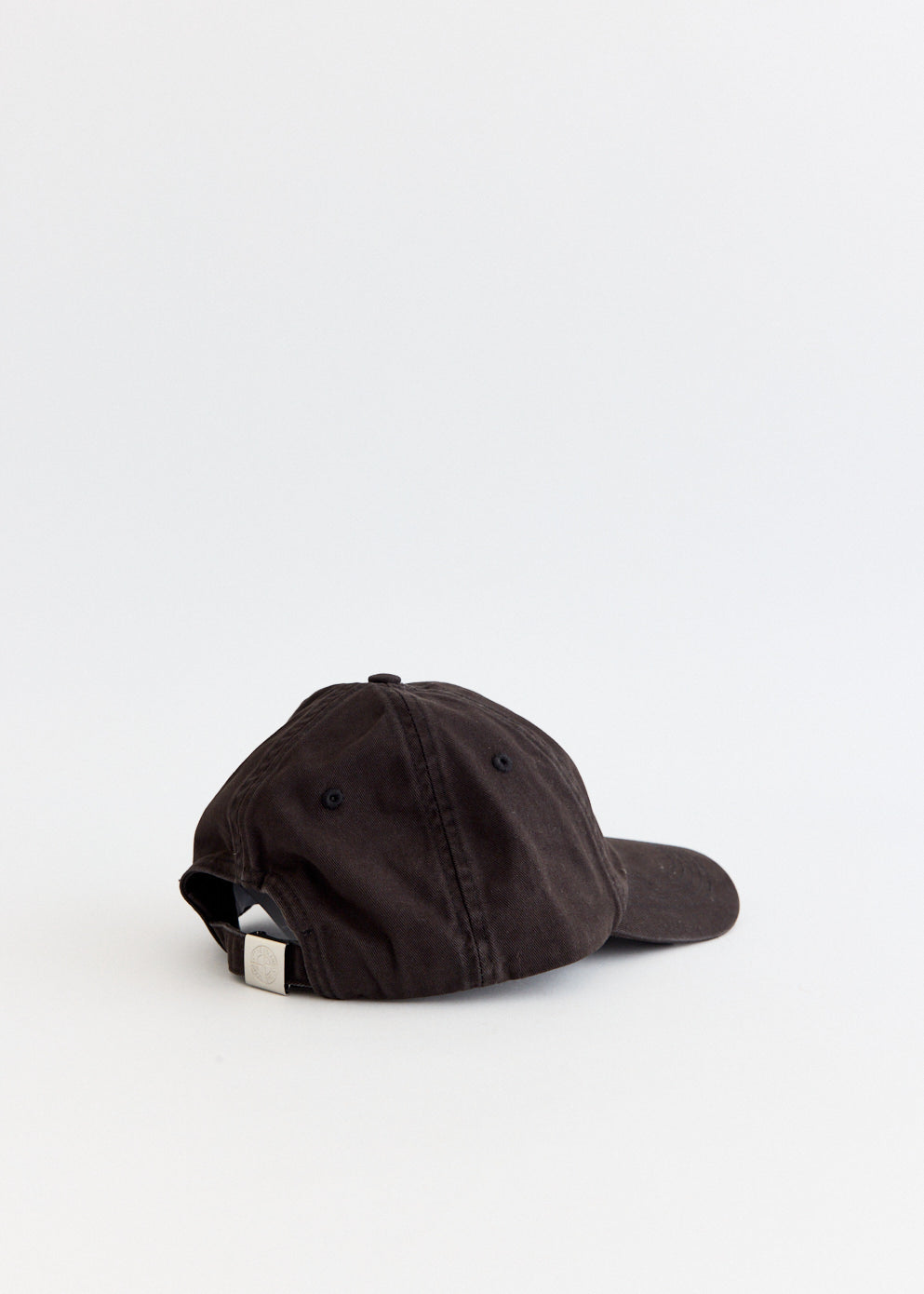 Brushed Cotton Gabardine Tonal Logo Cap