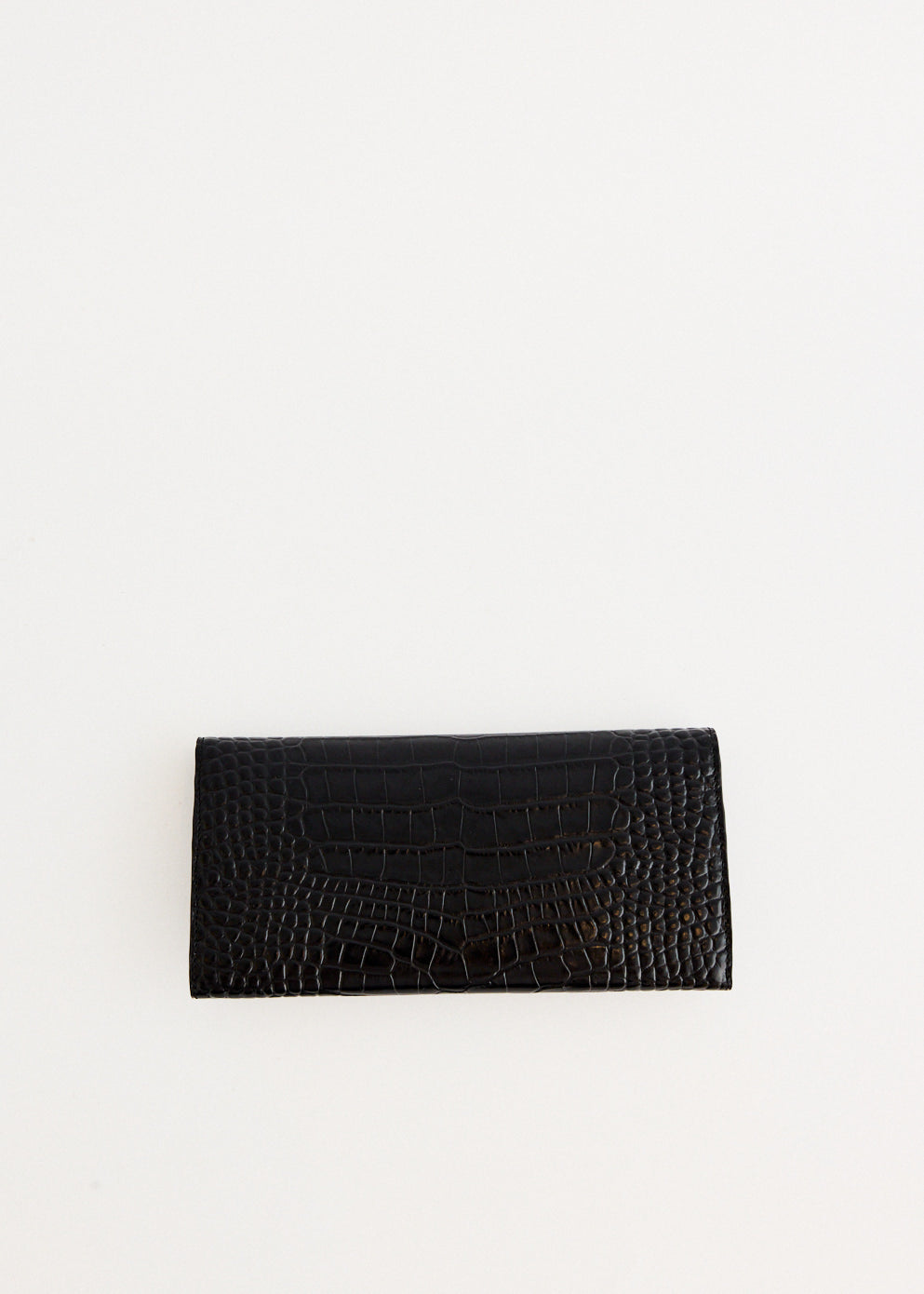 T-Lock Croco-Embossed Wallet