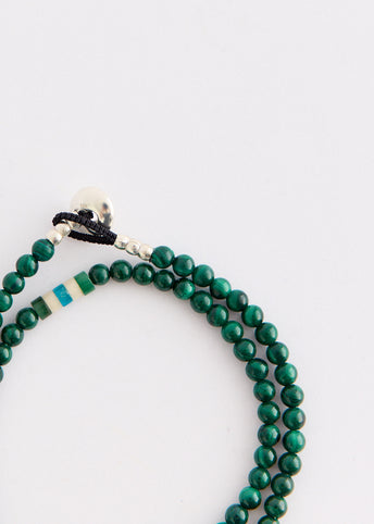 Stone Double Wrap Bracelet
