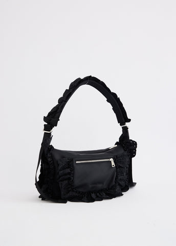 Pillowcase Shoulder Bag With Daisy