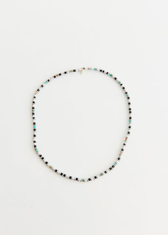 Hematite Roundel Beads Necklace