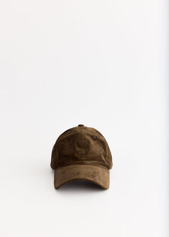Carliy Cord Back Logo Cap