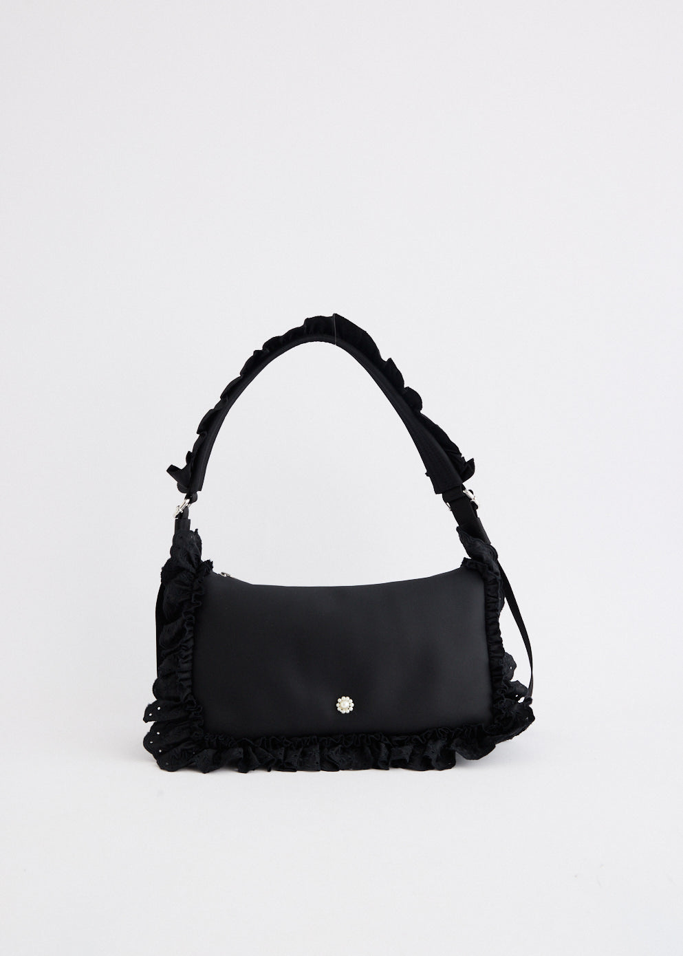 Pillowcase Shoulder Bag With Daisy