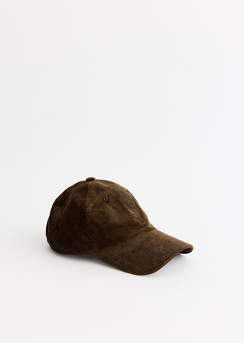Carliy Cord Back Logo Cap