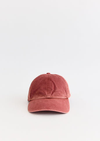 Garment-Dyed Finx Chino Cap By Kijima Takayuki