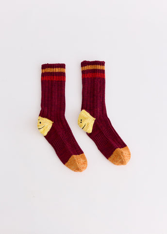 60 Yarns Grandrelle IVY RAINBOWY HAPPY Heel-Hold Socks