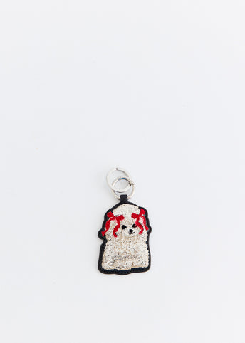 Dog Bow Keyring