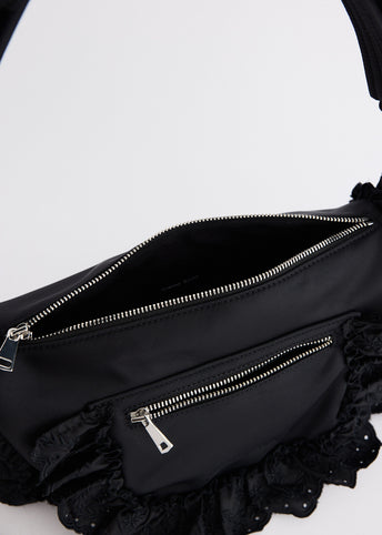 Pillowcase Shoulder Bag With Daisy
