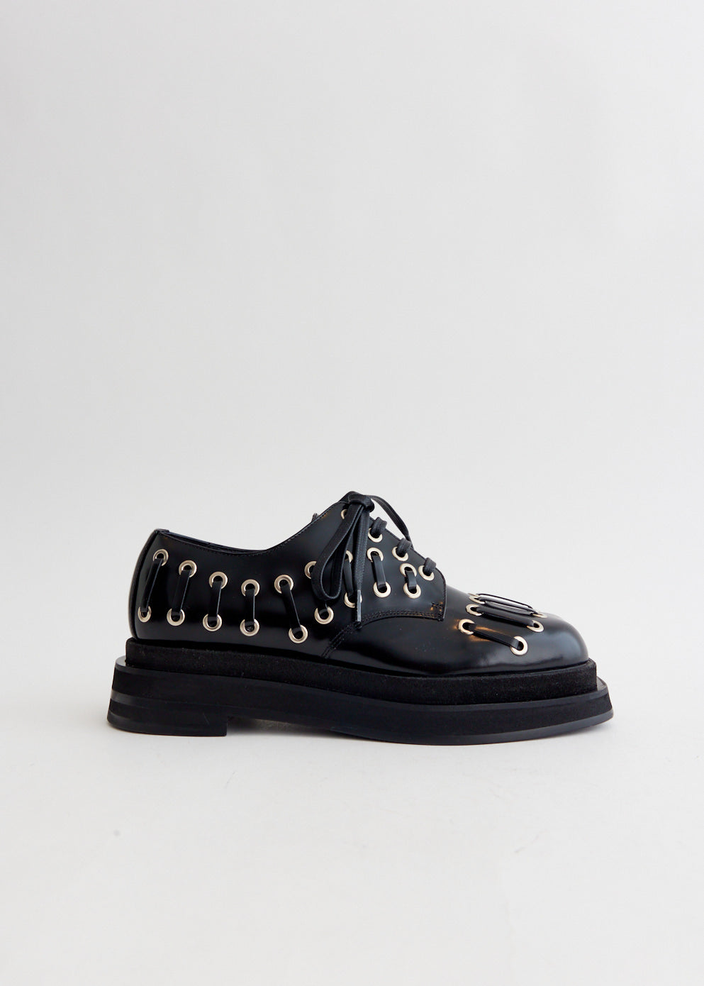 Simone Rocha - Heart Toe Platform Grommet Brogue - Closed toe,Specials : American Fashion Style Bags On Sale Simone Rocha - Heart Toe Platform Grommet Brogue - Closed toe,Specials : American Fashion Style Bags On Sale