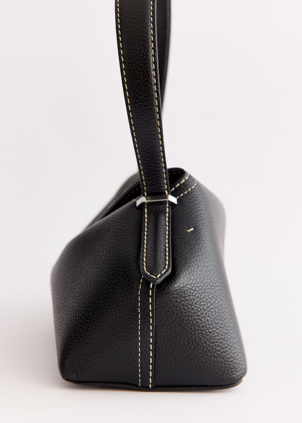 T-Lock Grained-Leather Shoulder Bag