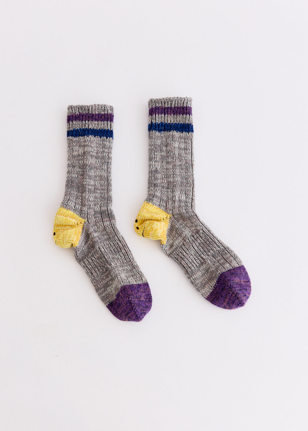 60 Yarns Grandrelle IVY RAINBOWY HAPPY Heel-Hold Socks