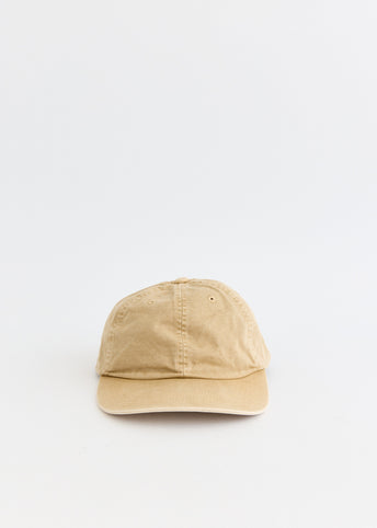 Garment-Dyed Finx Chino Cap By Kijima Takayuki