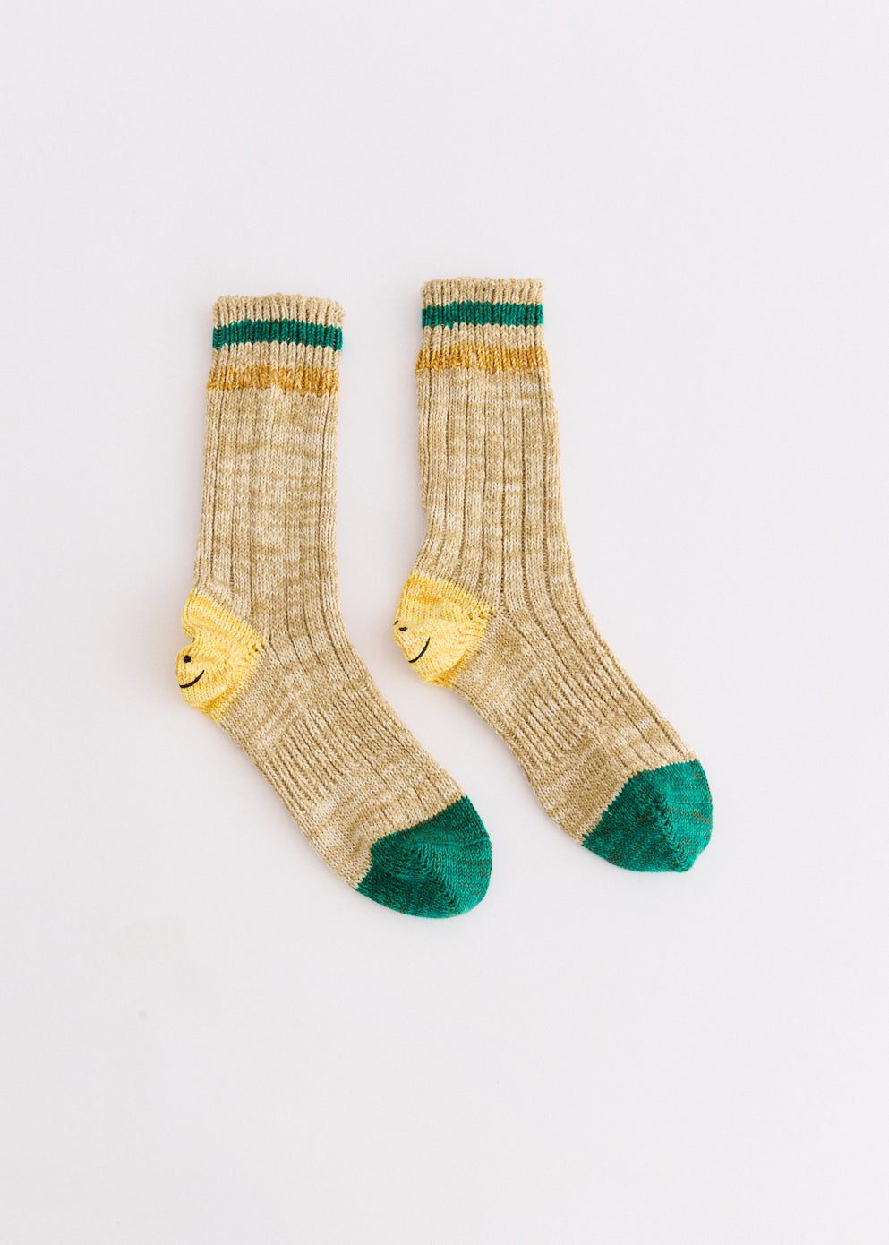 60 Yarns Grandrelle IVY RAINBOWY HAPPY Heel-Hold Socks