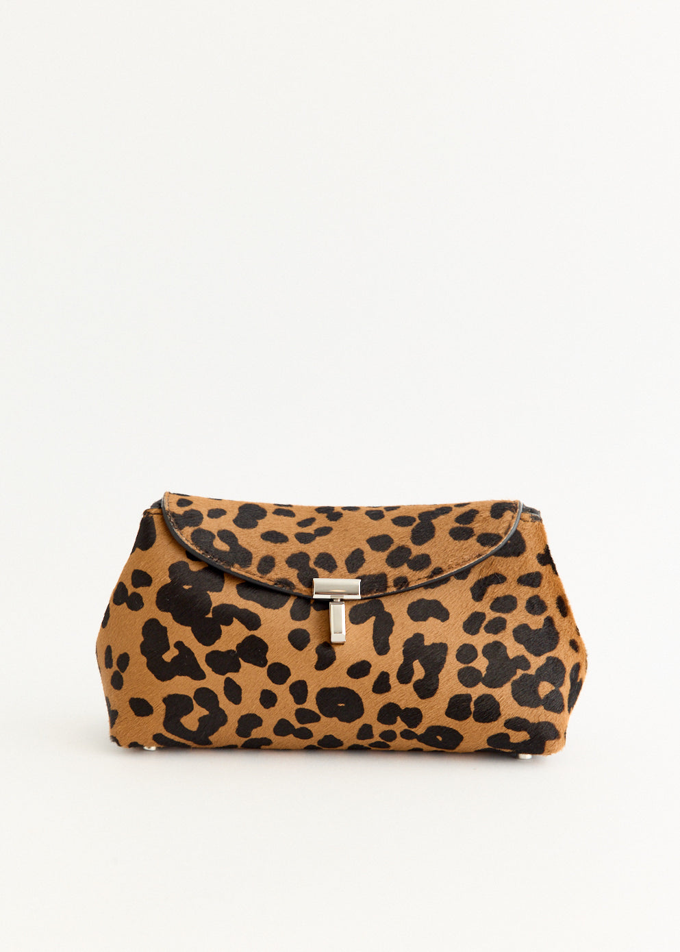 Mini T-Lock Naplack Clutch Bag