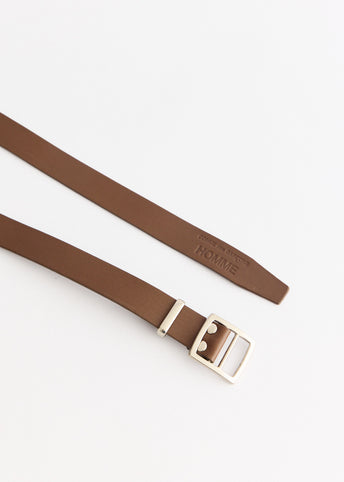 Steer Oil Smooth Holeless Belt