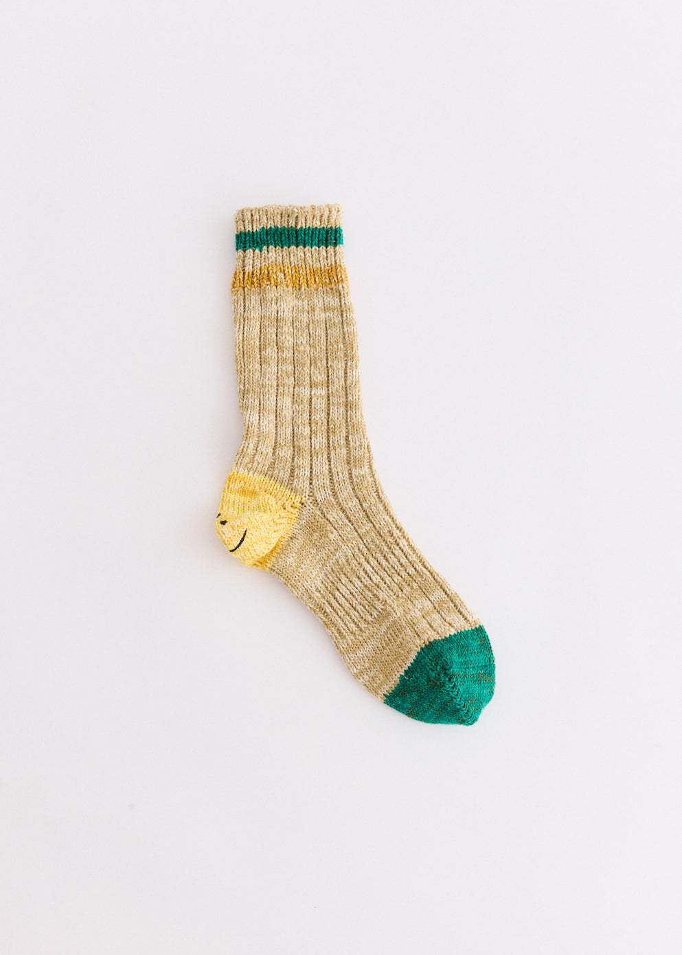 60 Yarns Grandrelle IVY RAINBOWY HAPPY Heel-Hold Socks