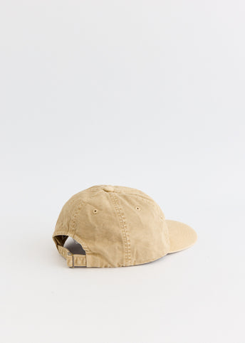 Garment-Dyed Finx Chino Cap By Kijima Takayuki