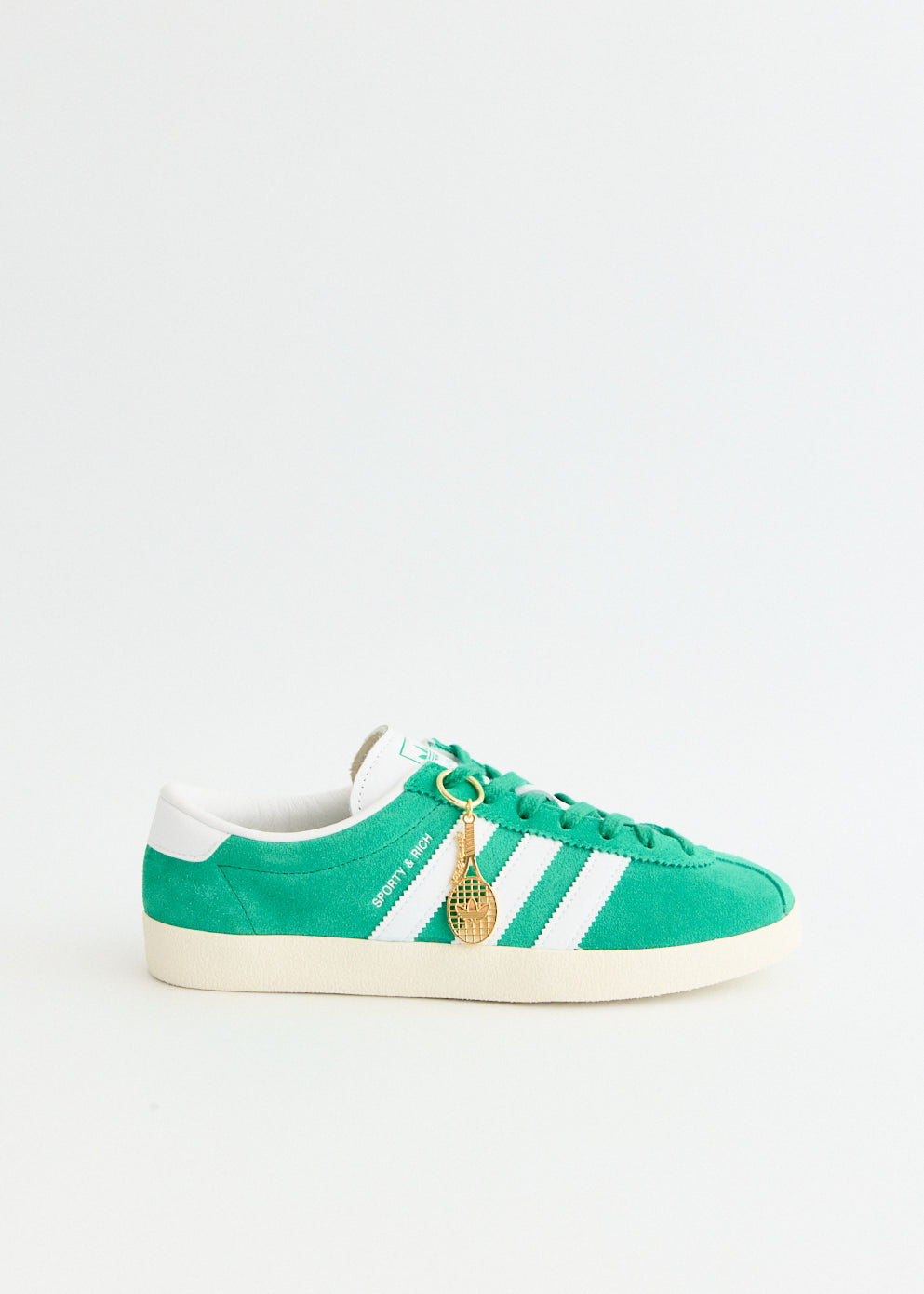 x Sporty & Rich Blanc 'Court Green' Sneakers