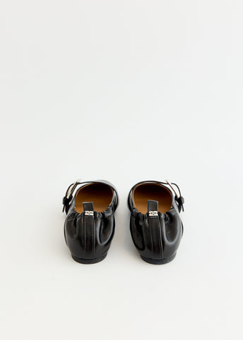 Butterfly Strap Ballerinas
