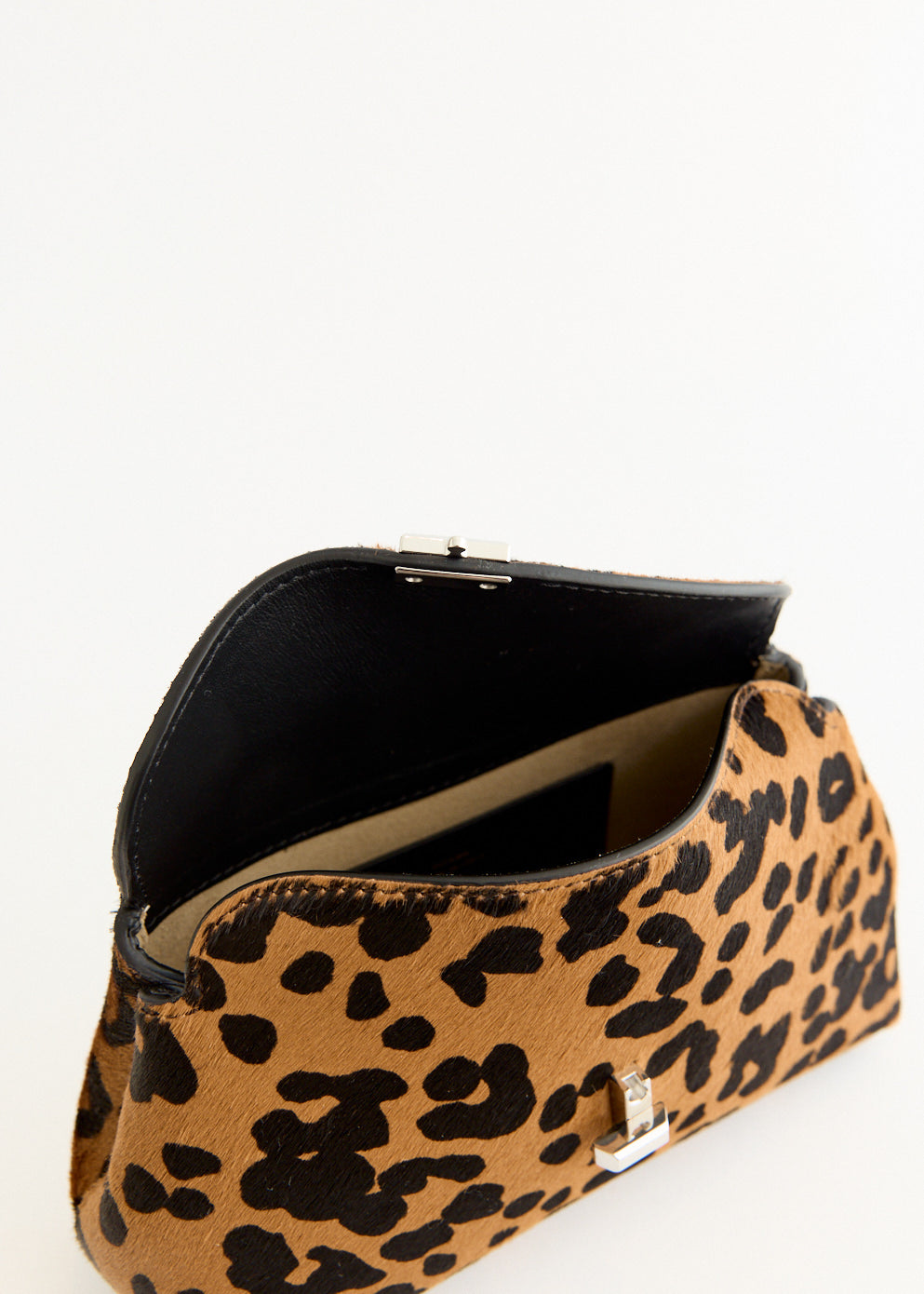 Mini T-Lock Naplack Clutch Bag