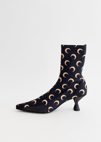 Moon Printed Jersey MS Boots