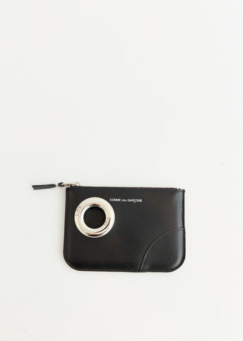 Silver Eyelet Wallet