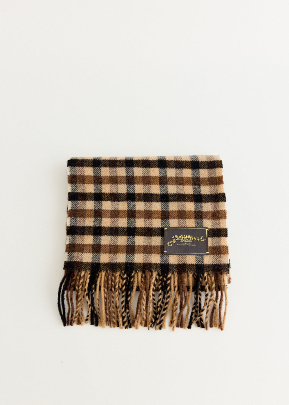 Graphic Wool Scarf