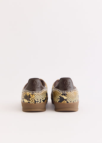 x Wales Bonner Gazelle Snake 'Dust Rust' Sneakers