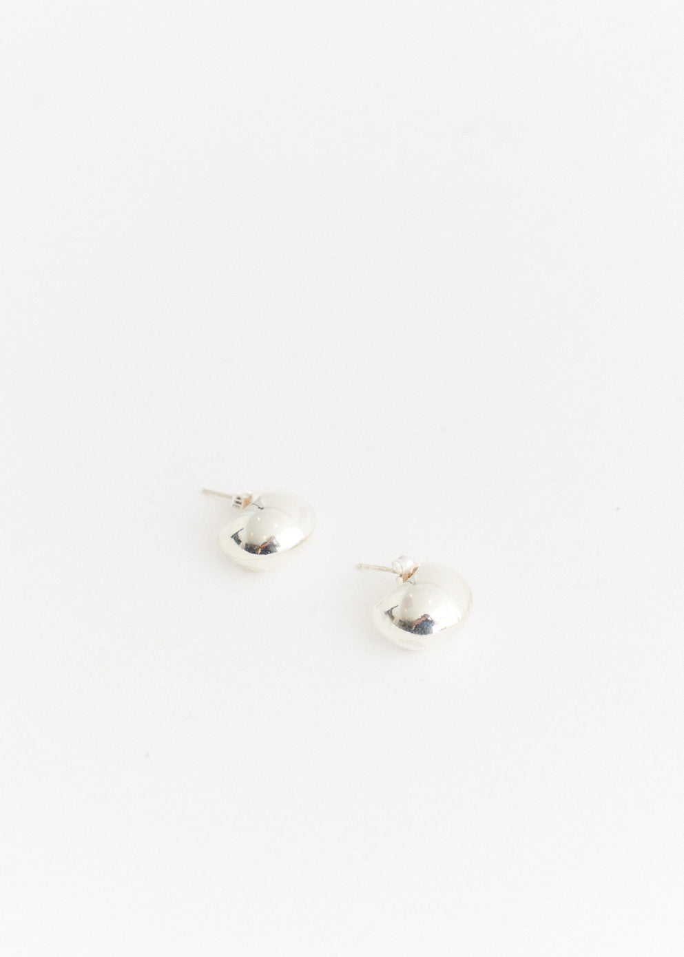 Silver Moon Earrings