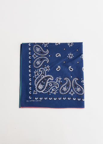 Sky High Farm Workwear Unisex Mundo Collage Bandana Woven in