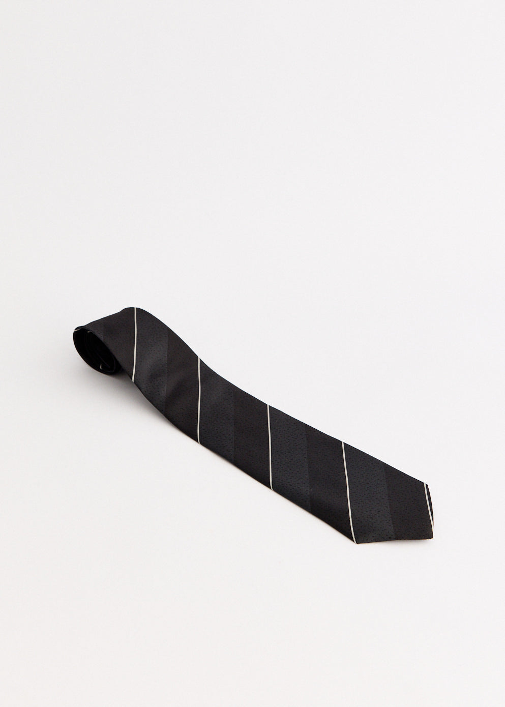 Silk Wide Stripe Tie
